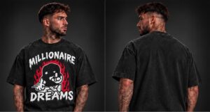 Stone Wash Heavyweight Tee — Charcoal