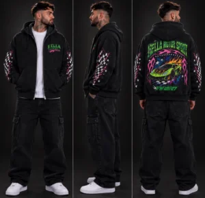Fw 26/27 Motorsport — Double ZIP Hoodie