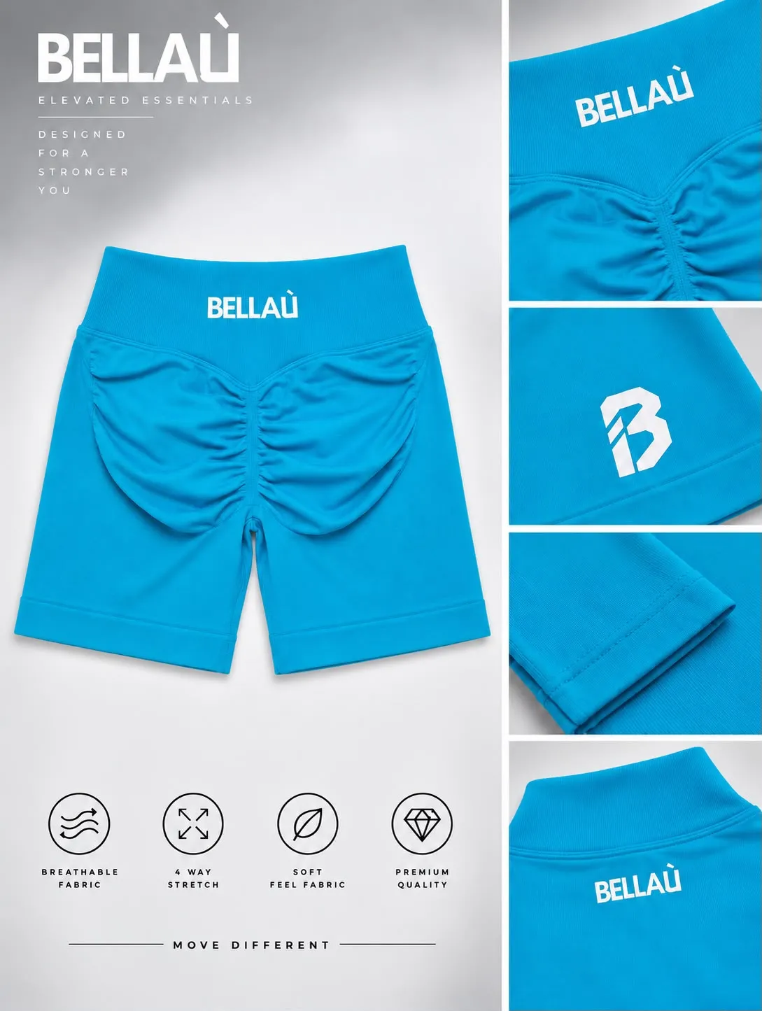 Active Elevated Essentials — Gym Shorts